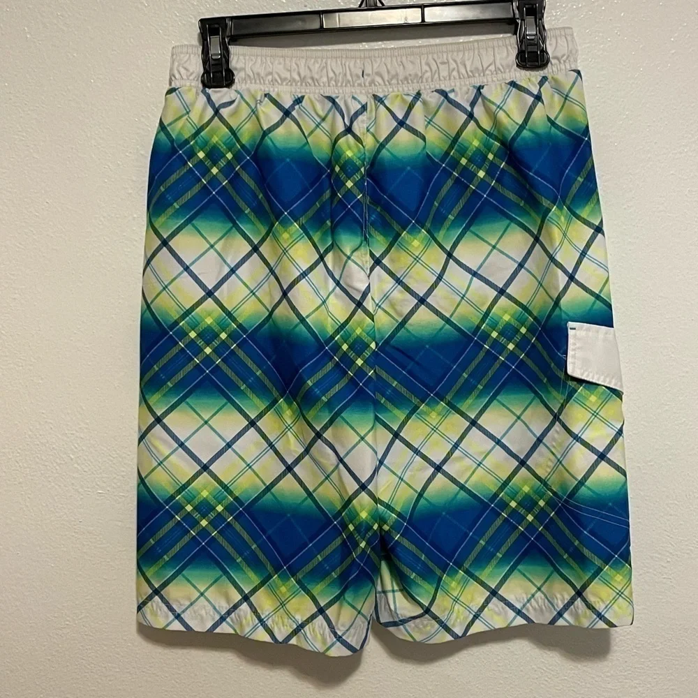 OP Arctic White Swim Board Shorts Size 14-16